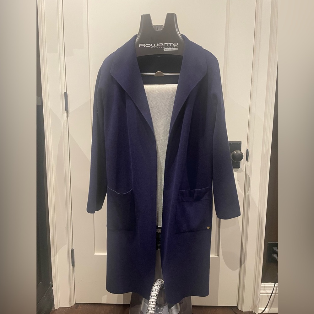 Lemonwood Navy Coatigan Garment